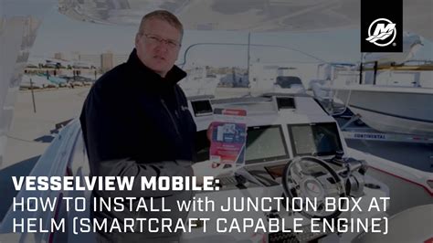 VesselView Mobile: How to install with junction box at helm 